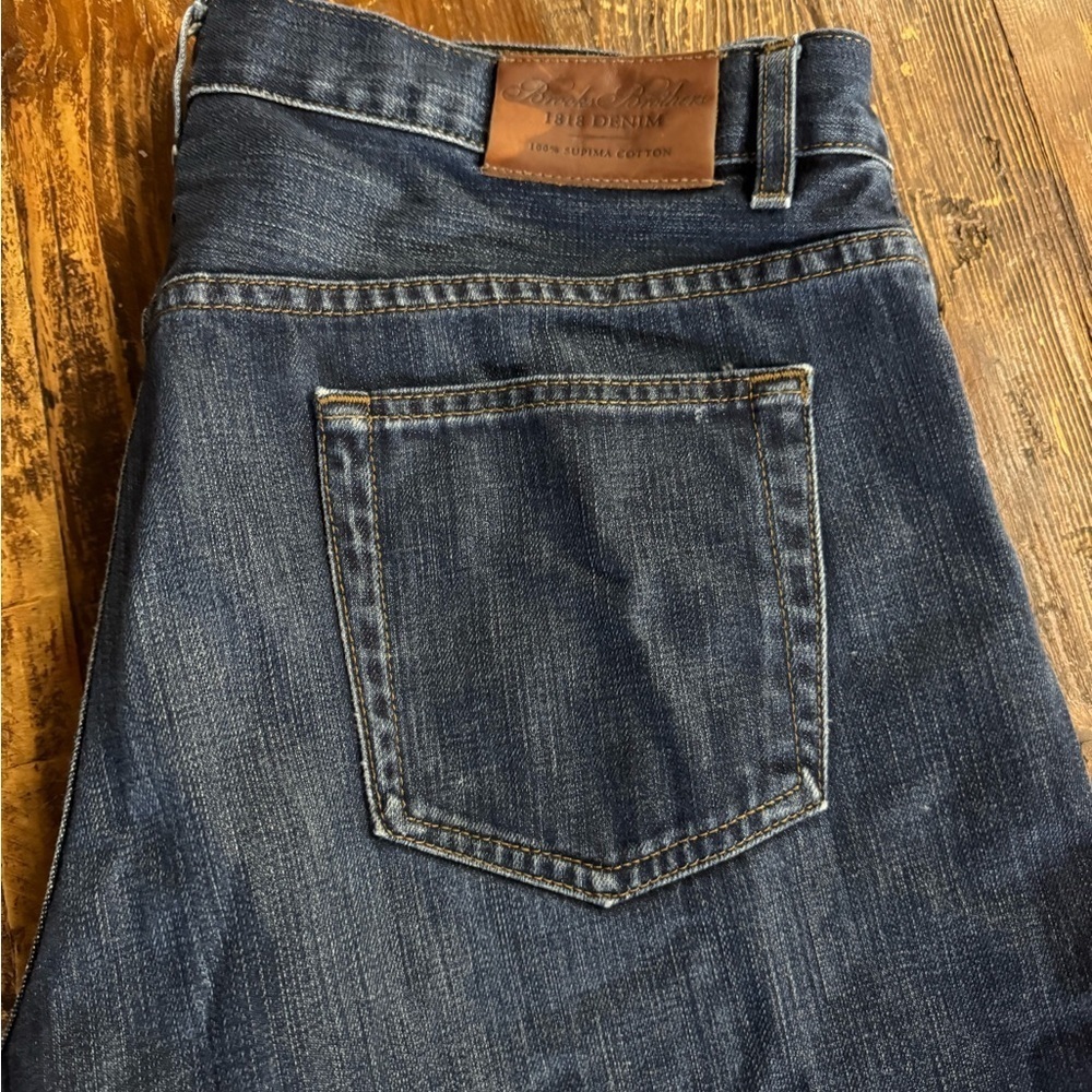 Brooks Brothers Men's Blue Jeans - Picture 3 of 5